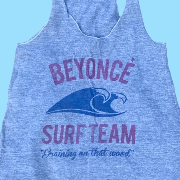 Tops | Beyonc Surf Team Tank | Poshmark